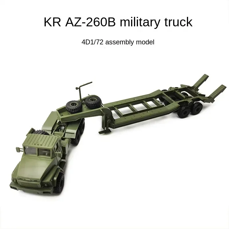 4D 1/72 Russian KRAZ-260 Trailer BTR Military Truck Assembled Model Aging Simulation Model Decoration ABS Toy Car Collection
4D 1/72 Russian KRAZ-260 Trailer BTR Military Truck Assembled Model Aging Simulation Model Decoration ABS Toy Car Collection