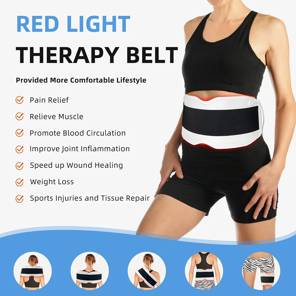 2026 Weight Loss Slimming Infrared Red Light Therapy Belt Wearable Therapy Device for Pain Relief Muscle Recovery Physiotherapy
2026 Weight Loss Slimming Infrared Red Light Therapy Belt Wearable Therapy Device for Pain Relief Muscle Recovery Physiotherapy