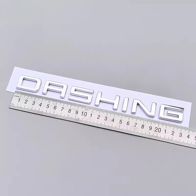 For JETOUR DASHING Tail Emblems English letters Car decorative sticker accessories
For JETOUR DASHING Tail Emblems English letters Car decorative sticker accessories