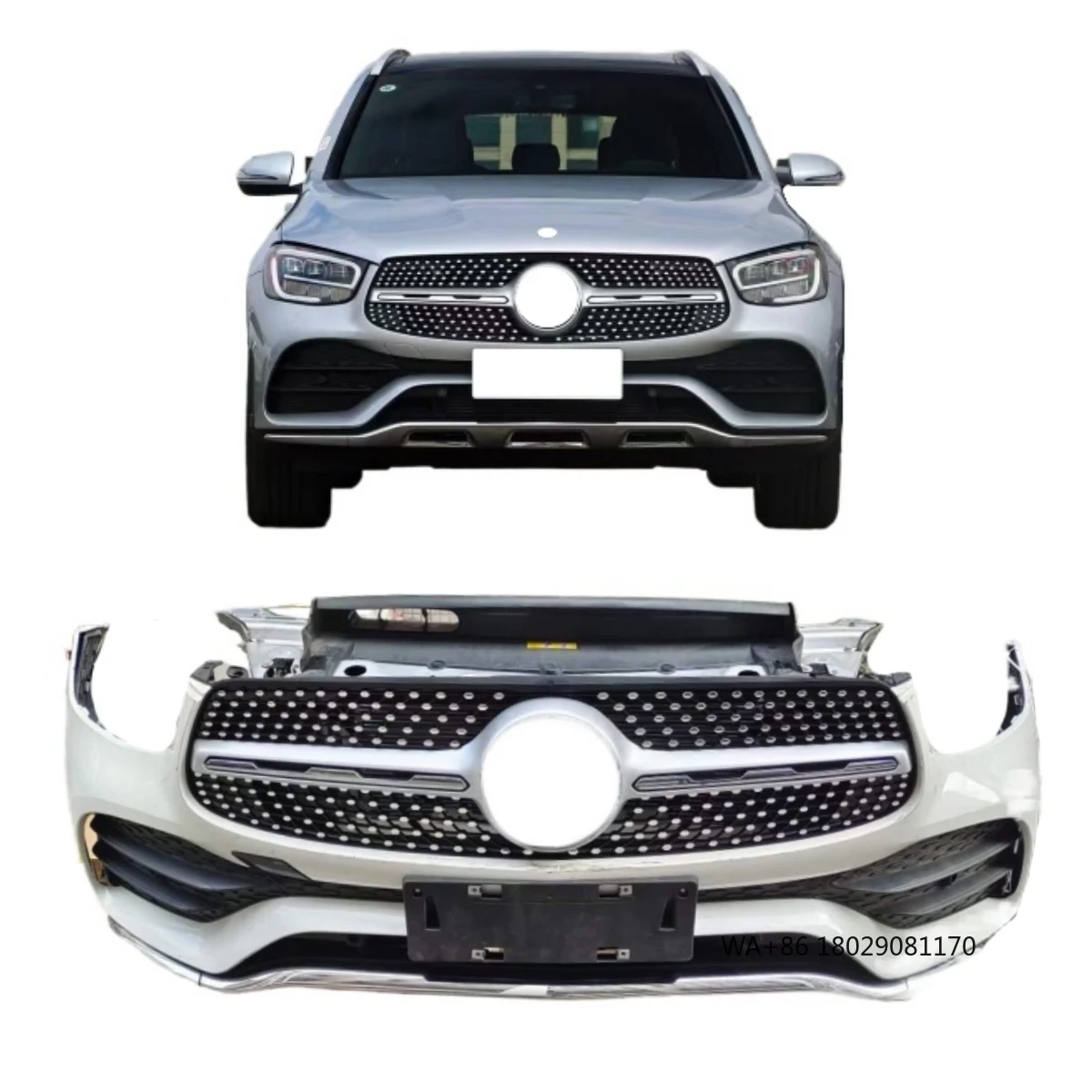 Для GLC253 MT качественный передний и задний пластиковый бампер, простая установка, выхлопные выходы, обновление автомобильных деталей, состояние U
Для GLC253 MT качественный передний и задний пластиковый бампер, простая установка, выхлопные выходы, обновление автомобильных деталей, состояние U