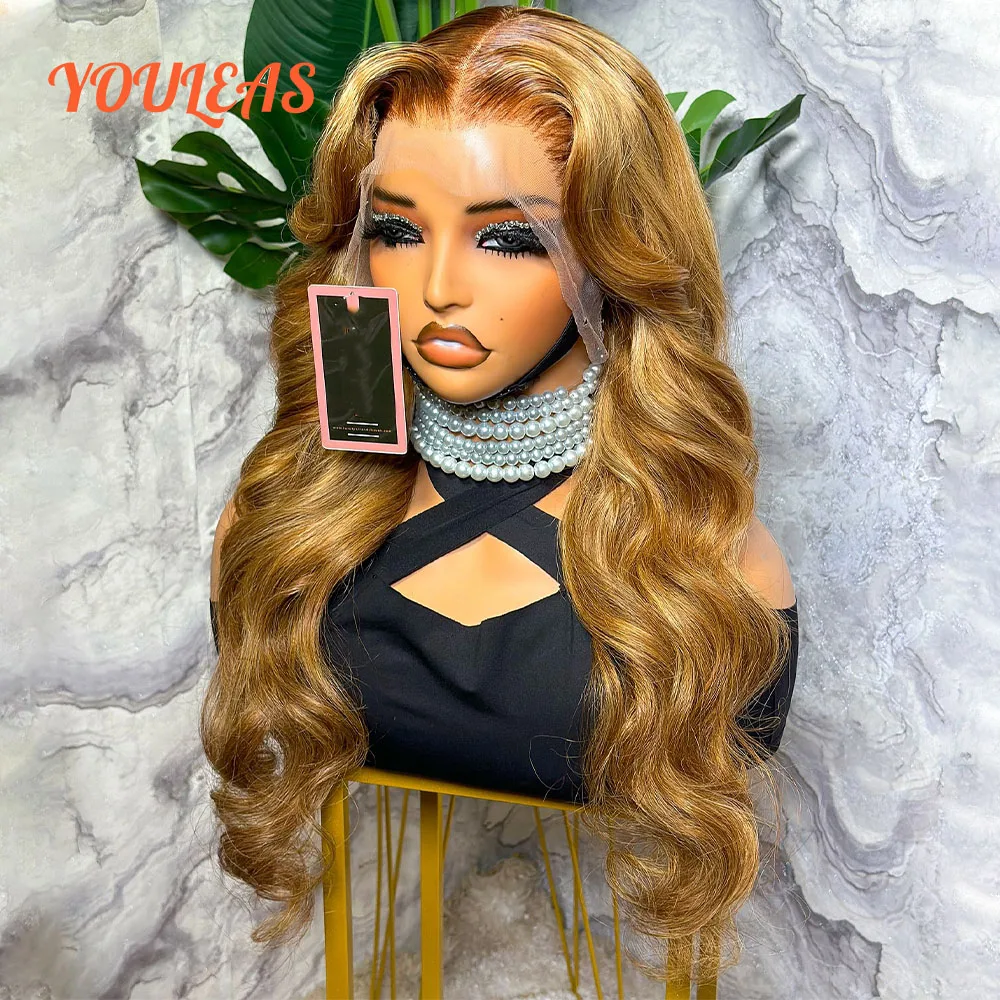 Highlight Body Wave Ombre 30/27 Colored Wig Honey Blonde 13x4 Transparent Lace Front Glueless Human Hair Wig Ready To Wear
Highlight Body Wave Ombre 30/27 Colored Wig Honey Blonde 13x4 Transparent Lace Front Glueless Human Hair Wig Ready To Wear
