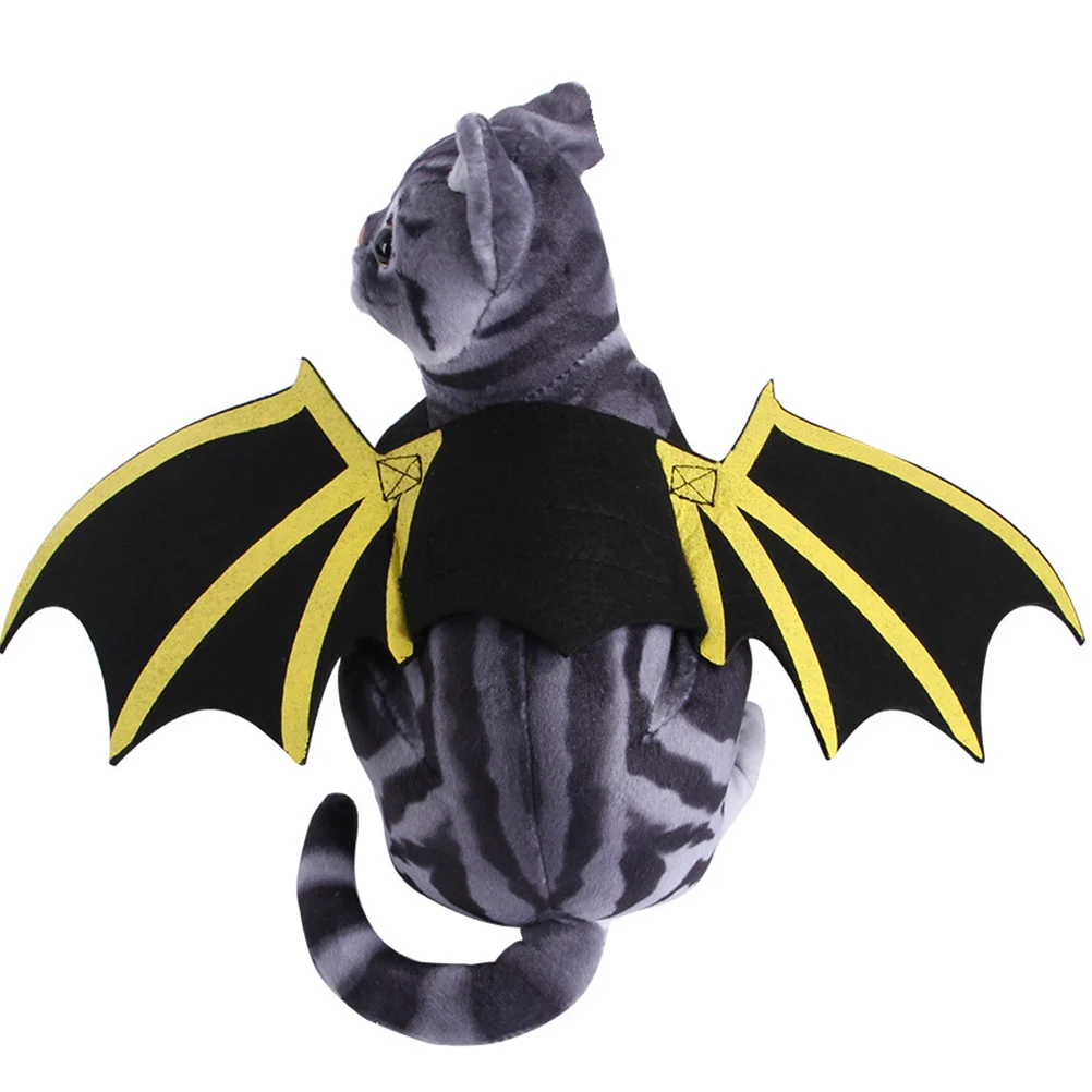 1Pcs Pet Costume Wing Soft Bat-Inspired Outfit for Small Animals Free Movement Smooth Line Design Halloween Celebration Fashion
1Pcs Pet Costume Wing Soft Bat-Inspired Outfit for Small Animals Free Movement Smooth Line Design Halloween Celebration Fashion