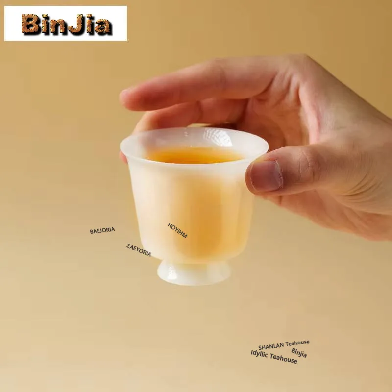 80ml Icy Jade High Foot Teacup Zen Tea Bowl Mug Tea-tasting Personal Cup Chazhan Master Cups Drinkware Accessories Collection
80ml Icy Jade High Foot Teacup Zen Tea Bowl Mug Tea-tasting Personal Cup Chazhan Master Cups Drinkware Accessories Collection