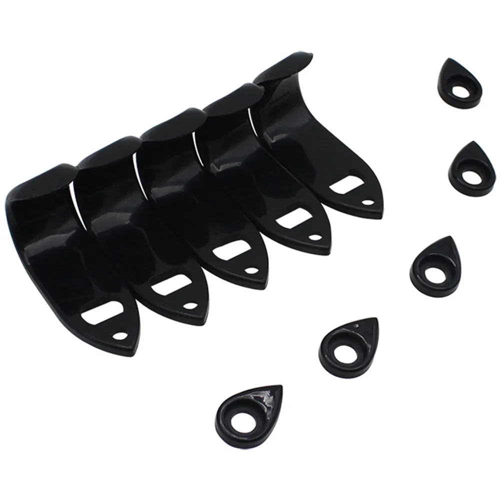 10 Pcs Sax Finger Cots Saxophone Thumb Rest Cushions for Accessories Musical Instrument Protectors Abs Soprano Clarinet Pads
10 Pcs Sax Finger Cots Saxophone Thumb Rest Cushions for Accessories Musical Instrument Protectors Abs Soprano Clarinet Pads