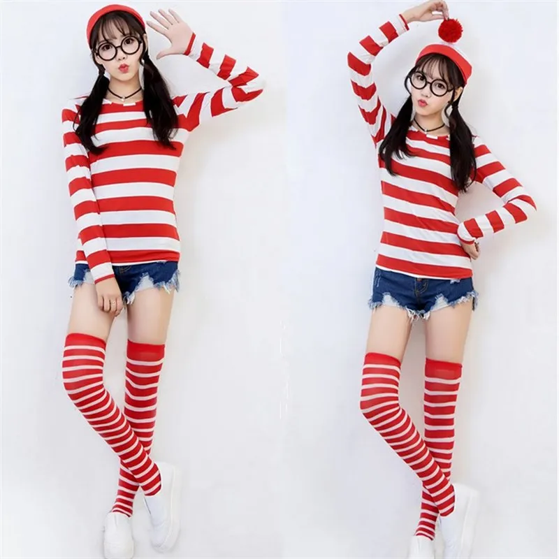 Smart Wally Anime Character Cosplay Costume Halloween Parent-Child Matching Outfit Traditional Chinese Costume Stage Performance
Smart Wally Anime Character Cosplay Costume Halloween Parent-Child Matching Outfit Traditional Chinese Costume Stage Performance