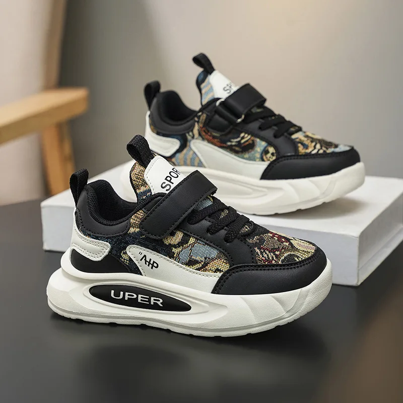 Childrens Tennis Shoes Autumn Sports Boys School Casual Sneakers Lightweight Breathable Leather New Daily Training Running Shoes
Childrens Tennis Shoes Autumn Sports Boys School Casual Sneakers Lightweight Breathable Leather New Daily Training Running Shoes