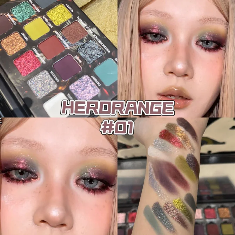 Высококачественная палетка теней для век HERORANGE Underground Color Series, пятнадцать цветов, перламутровые, шиммерные, матовые, землистые, винтажные оттенки.
Высококачественная палетка теней для век HERORANGE Underground Color Series, пятнадцать цветов, перламутровые, шиммерные, матовые, землистые, винтажные оттенки.