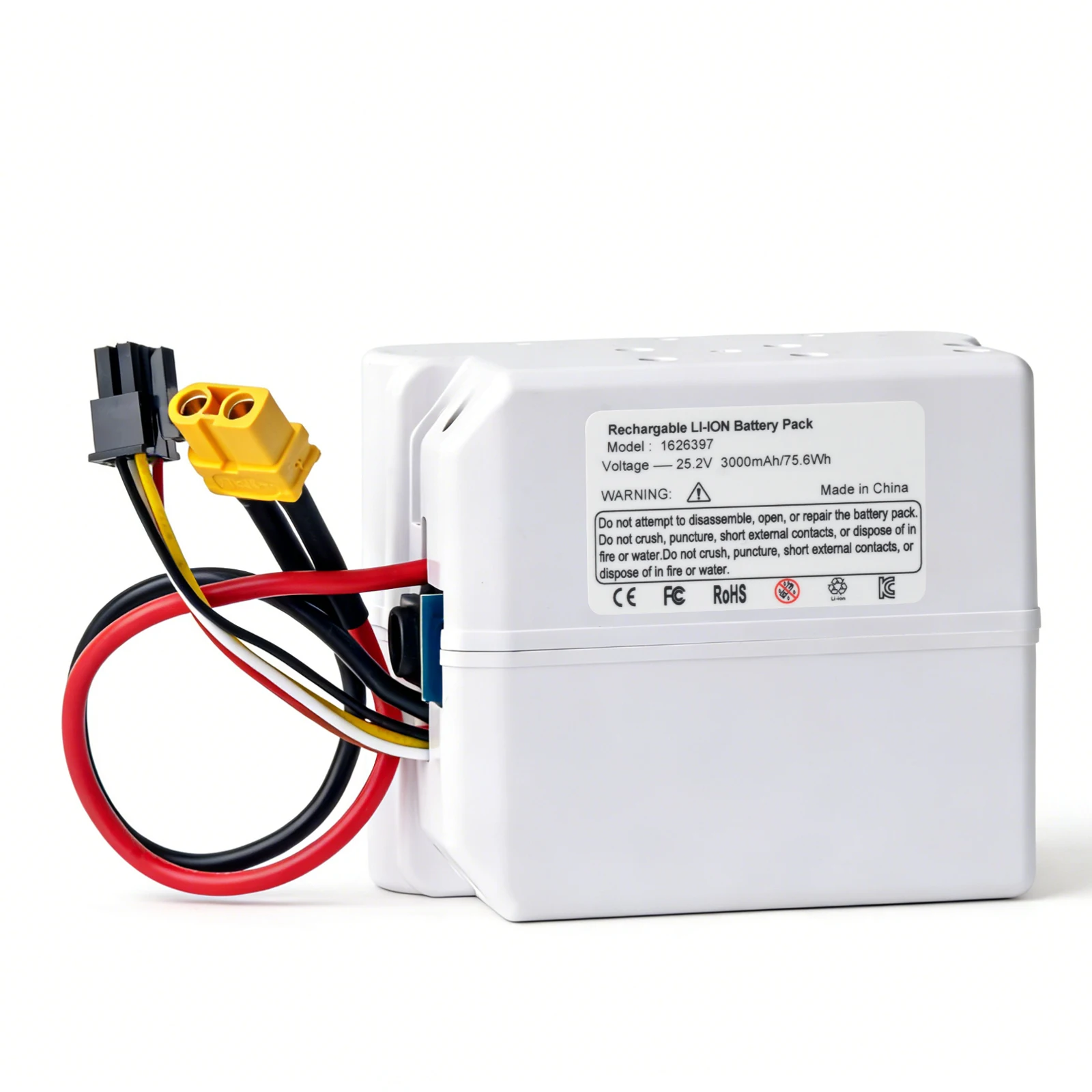 1626397 Vacuum Cleaner Battery, 3000mAH 1626397‑S30Q Replacement Li-ion Batteries for Bissell P3025, P3025-1 for Home Cleaning
1626397 Vacuum Cleaner Battery, 3000mAH 1626397‑S30Q Replacement Li-ion Batteries for Bissell P3025, P3025-1 for Home Cleaning