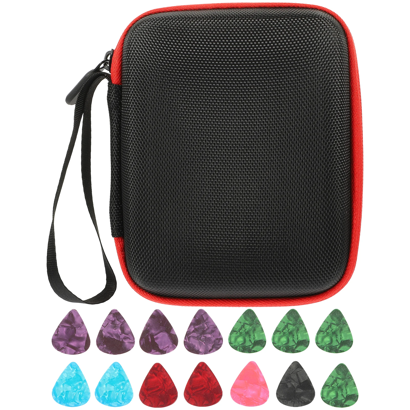 EVA Nylon Plastic Durable Guitar Picks Storage Bag Protective Case Ergonomic Comfortable Hold Plectrum Container ganizer
EVA Nylon Plastic Durable Guitar Picks Storage Bag Protective Case Ergonomic Comfortable Hold Plectrum Container ganizer