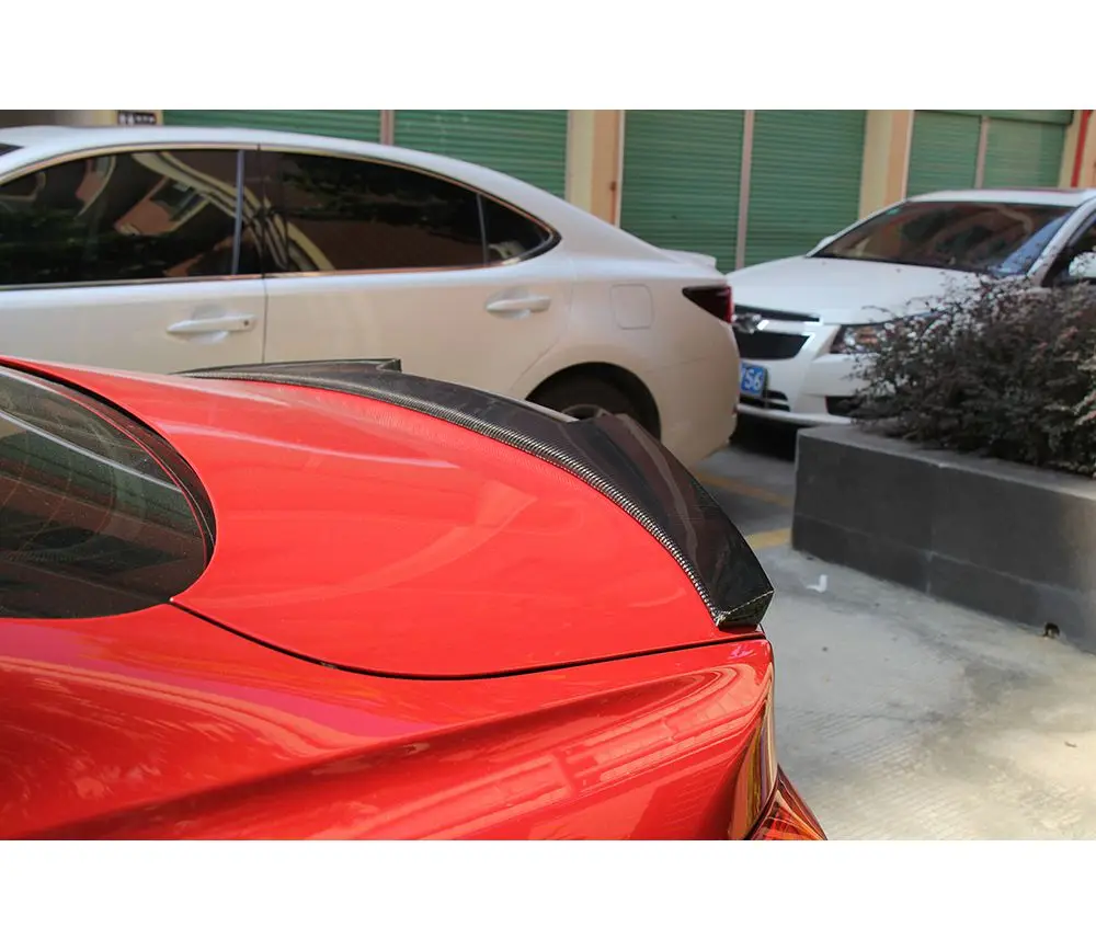 Dry Carbon Rear Spoiler M4 Aggresive Style for BMW 3 SER F30 Sedan M3 F80 Sedan
Dry Carbon Rear Spoiler M4 Aggresive Style for BMW 3 SER F30 Sedan M3 F80 Sedan