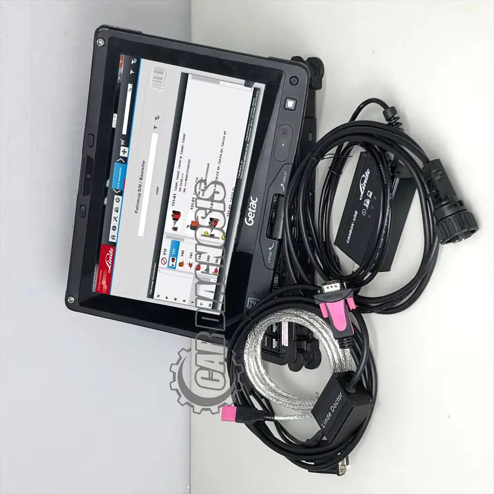 Ноутбук Getac для LTD Linde canbox doctor pathfinder Lindos Linde Service Guide LSG epc linde вилочный погрузчик авто диагностический инструмент
Ноутбук Getac для LTD Linde canbox doctor pathfinder Lindos Linde Service Guide LSG epc linde вилочный погрузчик авто диагностический инструмент