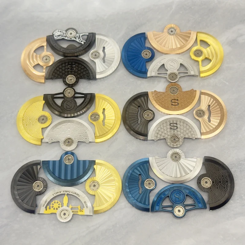 Mod NH Series Rotor Fits NH35 NH34 NH36 NH38 NH70 4R35 4R36 7S26 7S36 Movement Oscillating Weight Hammer Watch Parts refit
Mod NH Series Rotor Fits NH35 NH34 NH36 NH38 NH70 4R35 4R36 7S26 7S36 Movement Oscillating Weight Hammer Watch Parts refit