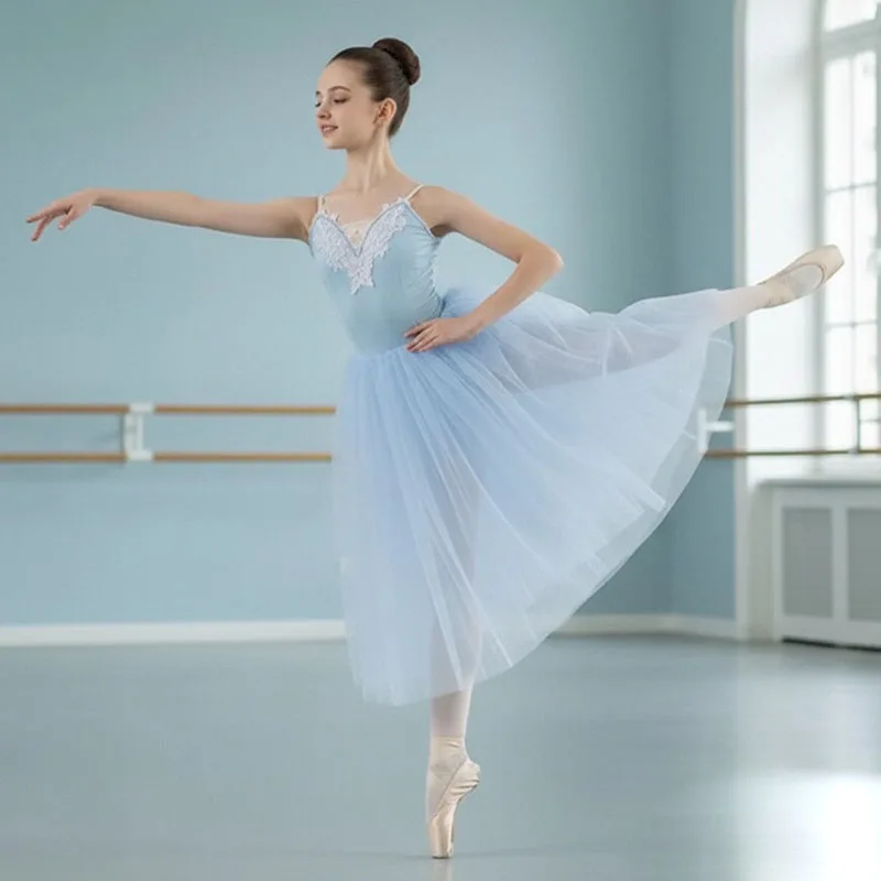 Long Professional Ballet Costume Classic Ballerina Performance Ballet Tutu Child Kid Girl Adult Princess Tutu Dance Ballet Dress
Long Professional Ballet Costume Classic Ballerina Performance Ballet Tutu Child Kid Girl Adult Princess Tutu Dance Ballet Dress