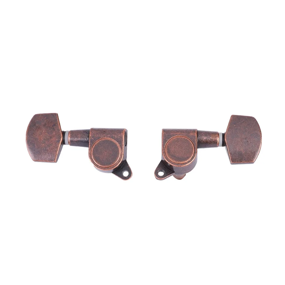 3L3R Guitar Tuning Pegs Red Bronze Zinc alloy Guitar String Tuner Pegs With screws Machine Heads
3L3R Guitar Tuning Pegs Red Bronze Zinc alloy Guitar String Tuner Pegs With screws Machine Heads