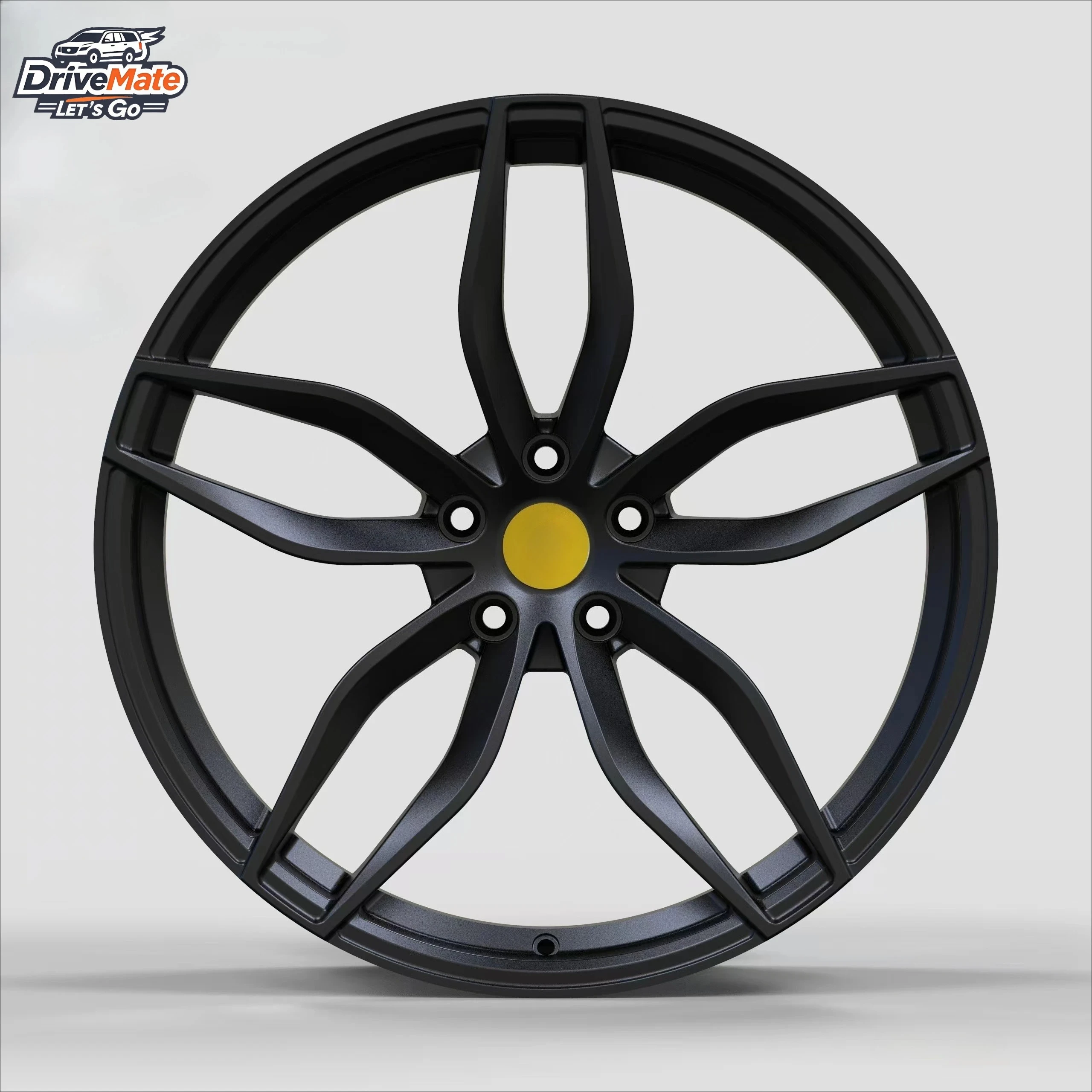 DriveMate Customized"20x9 / 21x11.5 Matte Black Forged Wheels for Ferrari F12 Berlinetta | 5x114.3 ET45/38 CB67.1 | Lightweight
DriveMate Customized"20x9 / 21x11.5 Matte Black Forged Wheels for Ferrari F12 Berlinetta | 5x114.3 ET45/38 CB67.1 | Lightweight