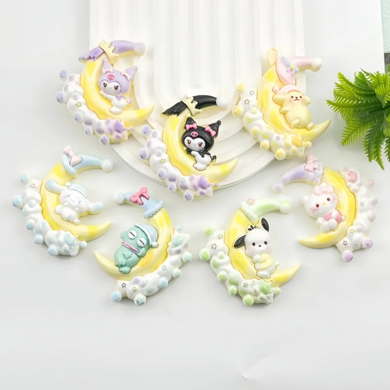 2 шт. Hangyodon Hello Kitty аниме Kawaii Sanrio Diy аксессуары из смолы милые наклейки на холодильник Kuromi патч подарки игрушки
2 шт. Hangyodon Hello Kitty аниме Kawaii Sanrio Diy аксессуары из смолы милые наклейки на холодильник Kuromi патч подарки игрушки