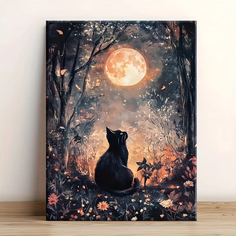 500/1000/1200/2000 PCS Jigsaw Puzzles Cat Under the Forest Moon Animal Family Activity Games for Bedroom Home Decor Frameless
500/1000/1200/2000 PCS Jigsaw Puzzles Cat Under the Forest Moon Animal Family Activity Games for Bedroom Home Decor Frameless