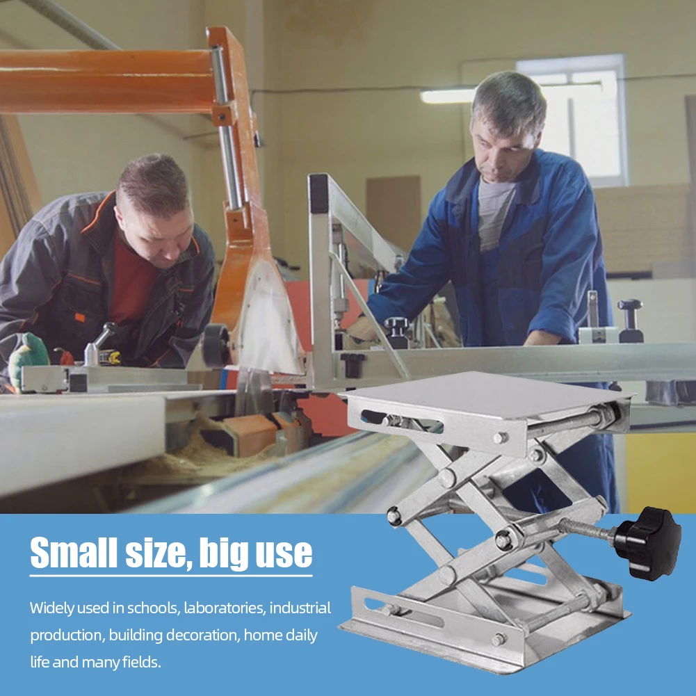 Ручной мини-ножничный подъемник для гравировки, лабораторная подъемная платформа, регулируемый лабораторный домкрат из нержавеющей стали, подставка, настольный подъемник для школы
Ручной мини-ножничный подъемник для гравировки, лабораторная подъемная платформа, регулируемый лабораторный домкрат из нержавеющей стали, подставка, настольный подъемник для школы