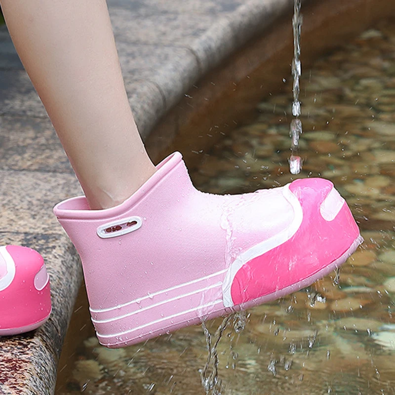 Summer New Women Mid Tube Rain Boots EVA Thick Sole 2024 Four Seasons Waterproof Work Rain Boots Women's Rain Boots Size 34-41
Summer New Women Mid Tube Rain Boots EVA Thick Sole 2024 Four Seasons Waterproof Work Rain Boots Women's Rain Boots Size 34-41