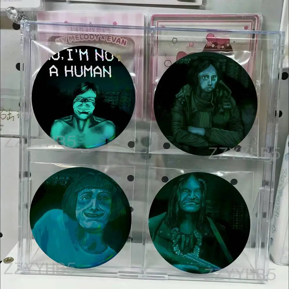 No I Am Not A Human NPC Meme Coin Badges Tinplate Round Brooch Custom Anime Role Enamel Pins Gifts for Fans Friends
No I Am Not A Human NPC Meme Coin Badges Tinplate Round Brooch Custom Anime Role Enamel Pins Gifts for Fans Friends