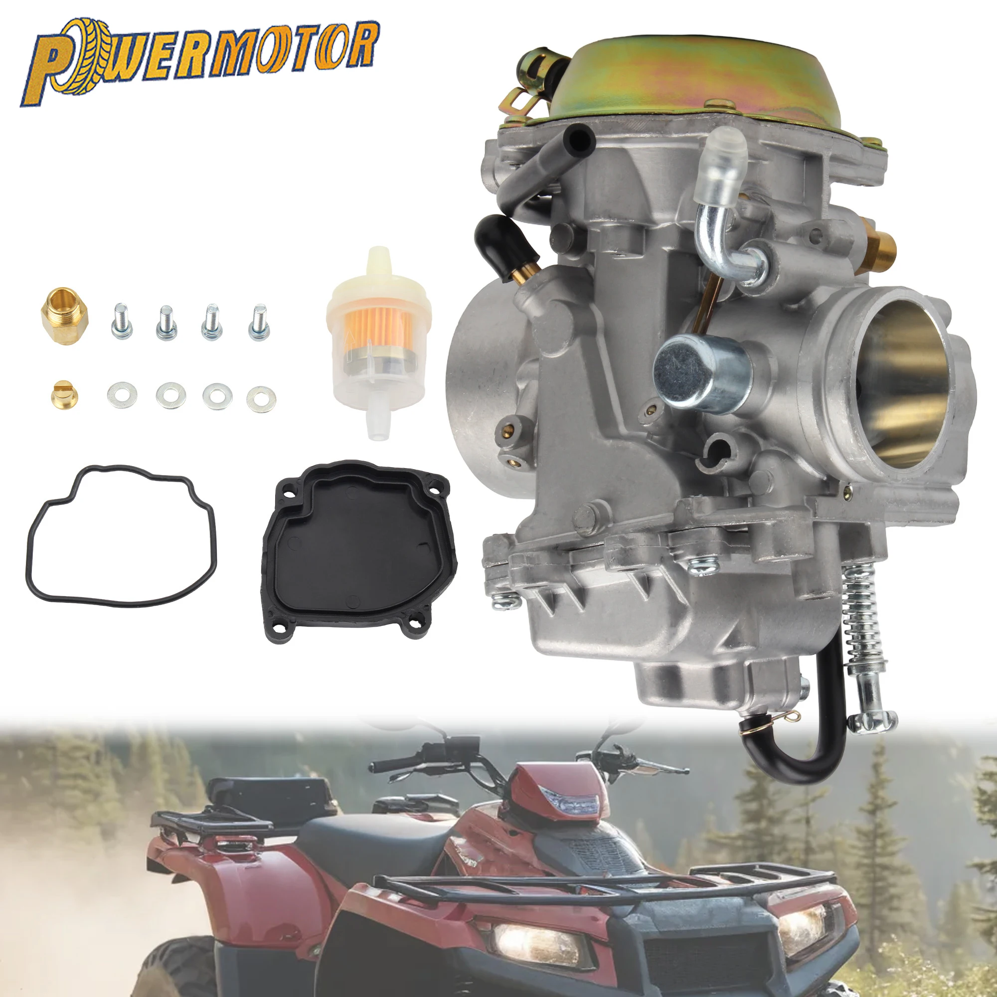 ATV UTV PD34J Motorcycle Carburetor Set For Yamaha YFM350-A Suzuki LT-500F 4x4 1998-2002 DirtBike Quad Supermoto Model Carb Part
ATV UTV PD34J Motorcycle Carburetor Set For Yamaha YFM350-A Suzuki LT-500F 4x4 1998-2002 DirtBike Quad Supermoto Model Carb Part
