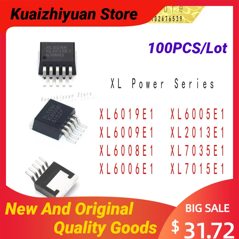 100 шт./лот, новый и оригинальный XL7015E1 XL7035E1 XL6019E1 XL2013E1 XL6005E1 XL6006E1 XL6008E1 XL6009E1 положительный понижающий чип IC
100 шт./лот, новый и оригинальный XL7015E1 XL7035E1 XL6019E1 XL2013E1 XL6005E1 XL6006E1 XL6008E1 XL6009E1 положительный понижающий чип IC