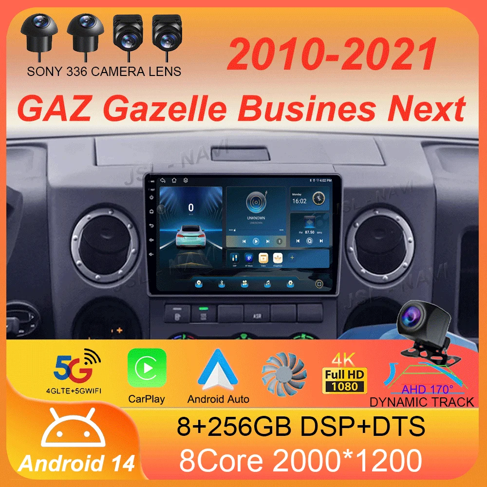Для GAZ Gazelle Busines Next 2010-2021 Автомобильный радиоприемник Android 14 Carplay Auto GPS 2din Мультимедийный видеоплеер Навигация 2 DIN Audio
Для GAZ Gazelle Busines Next 2010-2021 Автомобильный радиоприемник Android 14 Carplay Auto GPS 2din Мультимедийный видеоплеер Навигация 2 DIN Audio