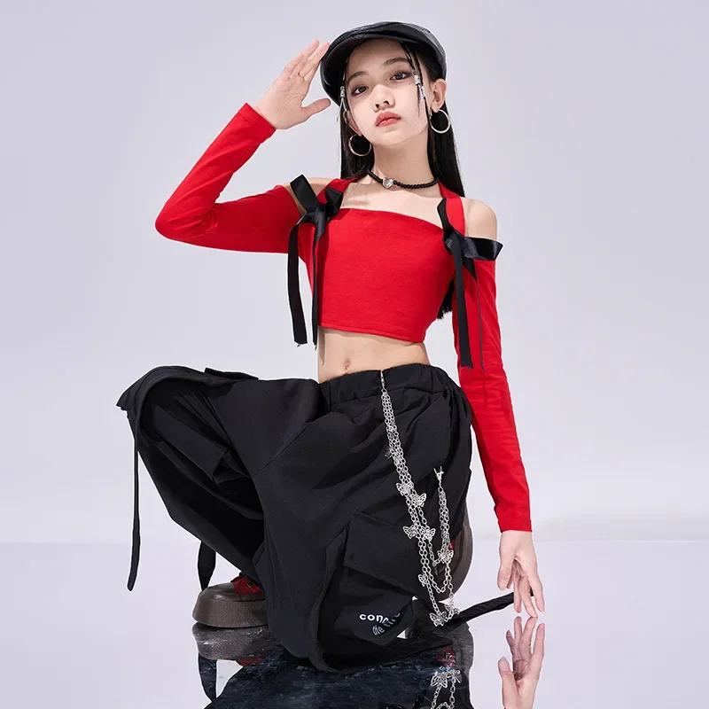 Костюм для джазовых танцев, одежда для выступлений на подиуме, детская одежда для уличных танцев, одежда для выступлений в стиле хип-хоп, комплект из 3 предметов для групповых танцев.
Костюм для джазовых танцев, одежда для выступлений на подиуме, детская одежда для уличных танцев, одежда для выступлений в стиле хип-хоп, комплект из 3 предметов для групповых танцев.