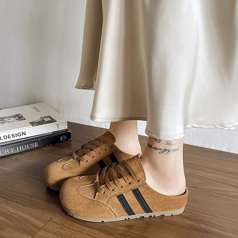 Women's Flats Half-support Soft Soled Frosted Flat Casual Board Shoes Comfortable Single Shoes Sneakers Women Zapatos De Mujer
Women's Flats Half-support Soft Soled Frosted Flat Casual Board Shoes Comfortable Single Shoes Sneakers Women Zapatos De Mujer