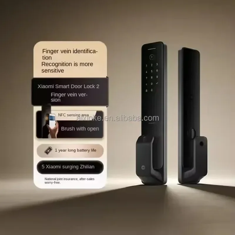 YyhcYyhcYyhcFully Automatic Smart Mijia Door Lock 2 Finger Vein Version NFC Password For Xiaomi Home
YyhcYyhcYyhcFully Automatic Smart Mijia Door Lock 2 Finger Vein Version NFC Password For Xiaomi Home
