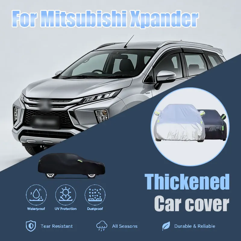 For Mitsubishi Xpander Full Car Cover Side Zipper Design Waterproof Dustproof Sun Protection Outdoor Vehicle Cover
For Mitsubishi Xpander Full Car Cover Side Zipper Design Waterproof Dustproof Sun Protection Outdoor Vehicle Cover