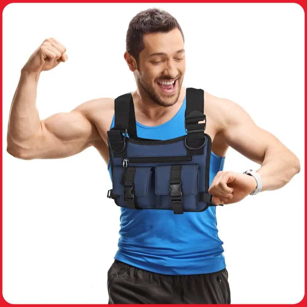 Chest Rig Bag Running Chest Pack Multi-Function Lightweight Vest Bag Adjustable Hiking Bag Waterproof for Running Camping
Chest Rig Bag Running Chest Pack Multi-Function Lightweight Vest Bag Adjustable Hiking Bag Waterproof for Running Camping