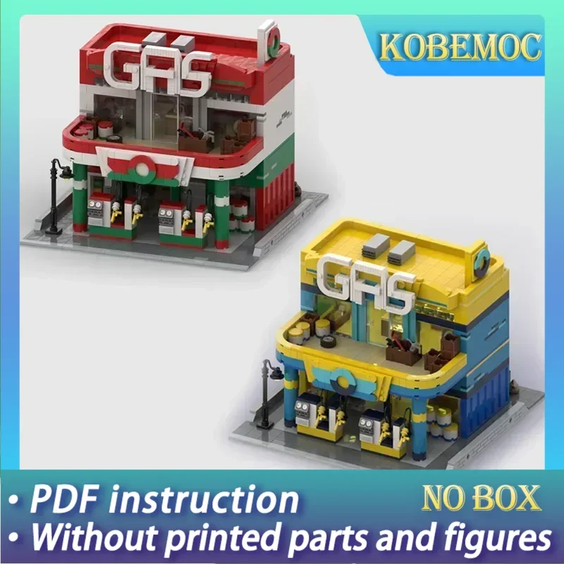 Модель City Street View Moc, строительные кирпичи, модульная современная заправочная станция, технологические блоки, подарки, рождественские игрушки, наборы «сделай сам», сборка
Модель City Street View Moc, строительные кирпичи, модульная современная заправочная станция, технологические блоки, подарки, рождественские игрушки, наборы «сделай сам», сборка