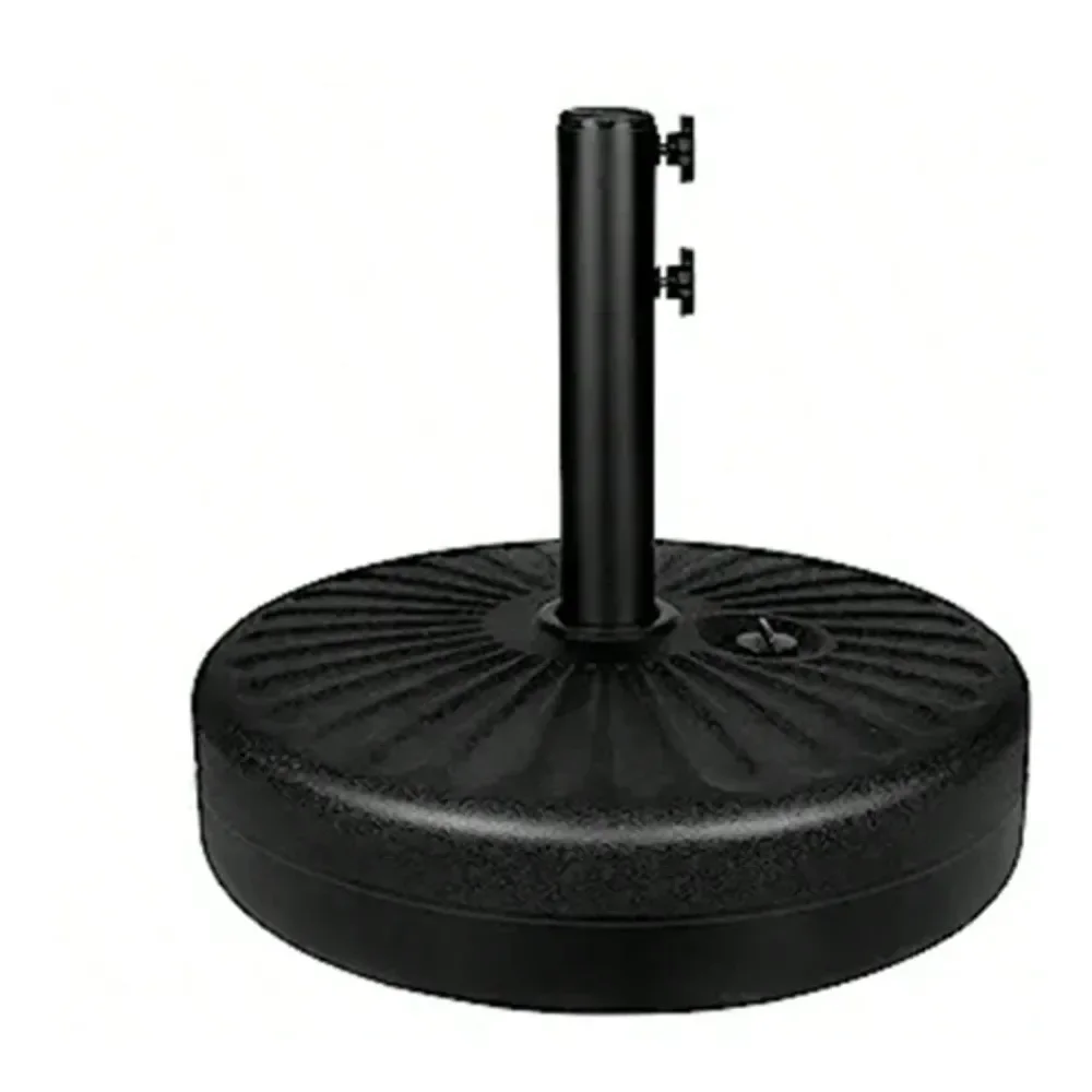 Duty Umbrella Round Base Stand With Steel Umbrella Holder, Water Or Sand Fillable For Outdoor, Patio, Market, Lawn, Garden, 50l
Duty Umbrella Round Base Stand With Steel Umbrella Holder, Water Or Sand Fillable For Outdoor, Patio, Market, Lawn, Garden, 50l