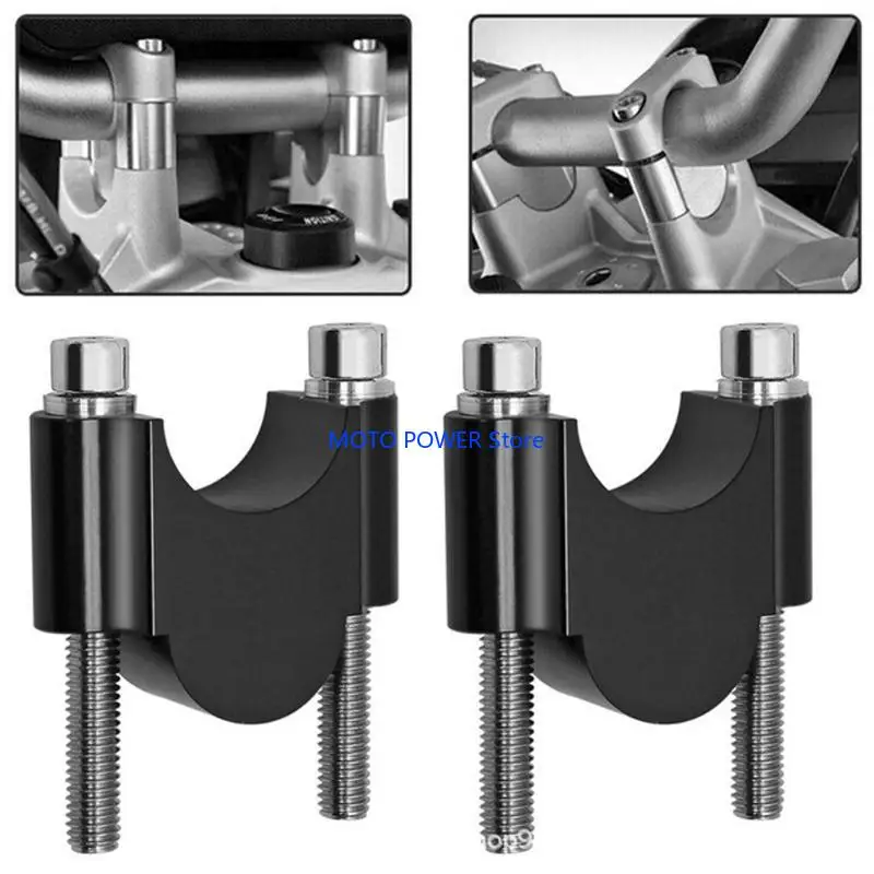 G7ND Universal Anodized 2 Inch Pivoting Motorcycle Handlebar Handle Bar Riser For 7/8 22mm Fat HandleBars Clamp Extend 1 Pair
G7ND Universal Anodized 2 Inch Pivoting Motorcycle Handlebar Handle Bar Riser For 7/8 22mm Fat HandleBars Clamp Extend 1 Pair