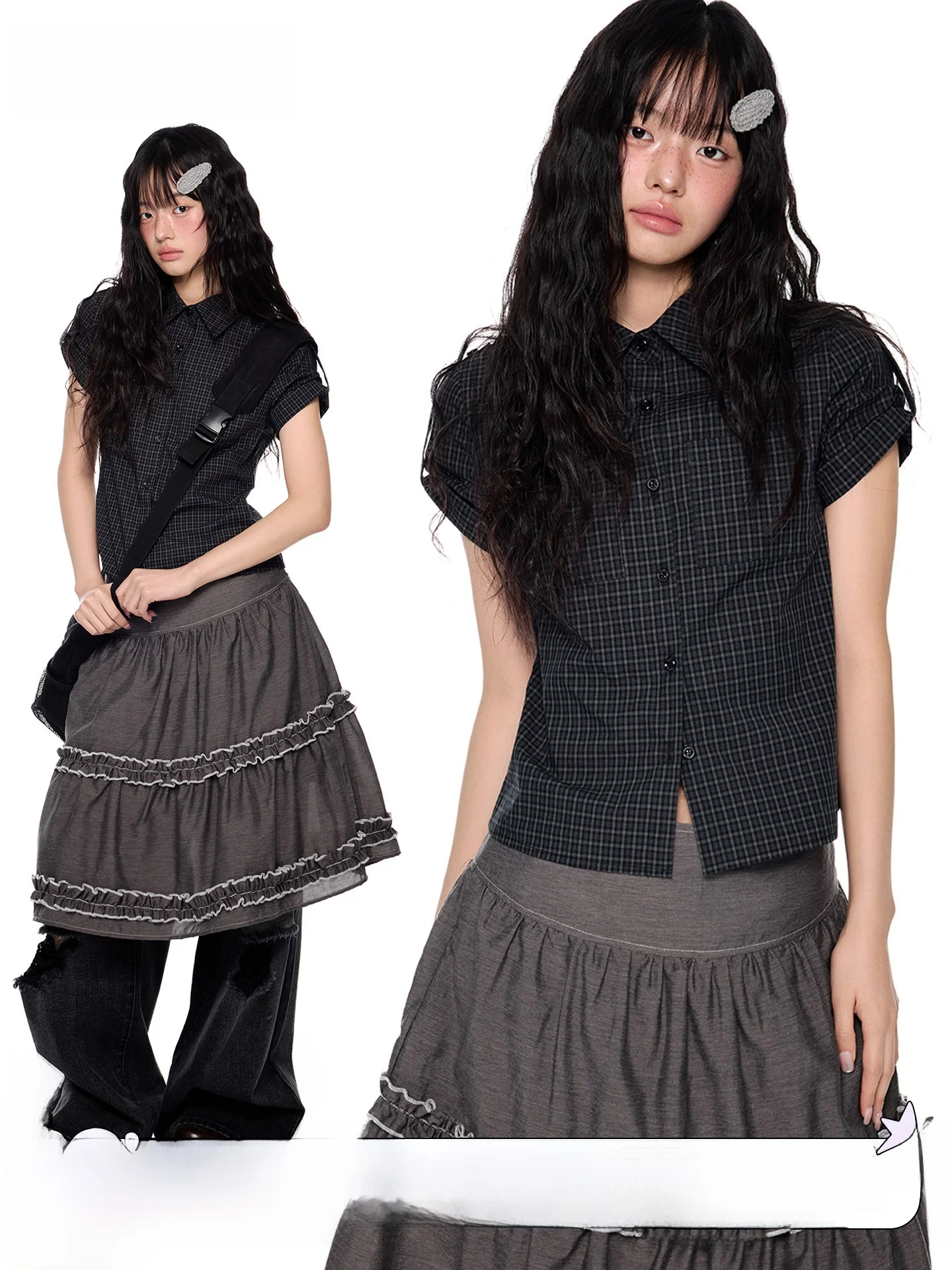 Ezek Retro Style Women's Shirt Short Sleeve Slim Fit Waist Cinched Shoulder High Neck T-Shirt Casual Summer New Fashion Hot Girl
Ezek Retro Style Women's Shirt Short Sleeve Slim Fit Waist Cinched Shoulder High Neck T-Shirt Casual Summer New Fashion Hot Girl