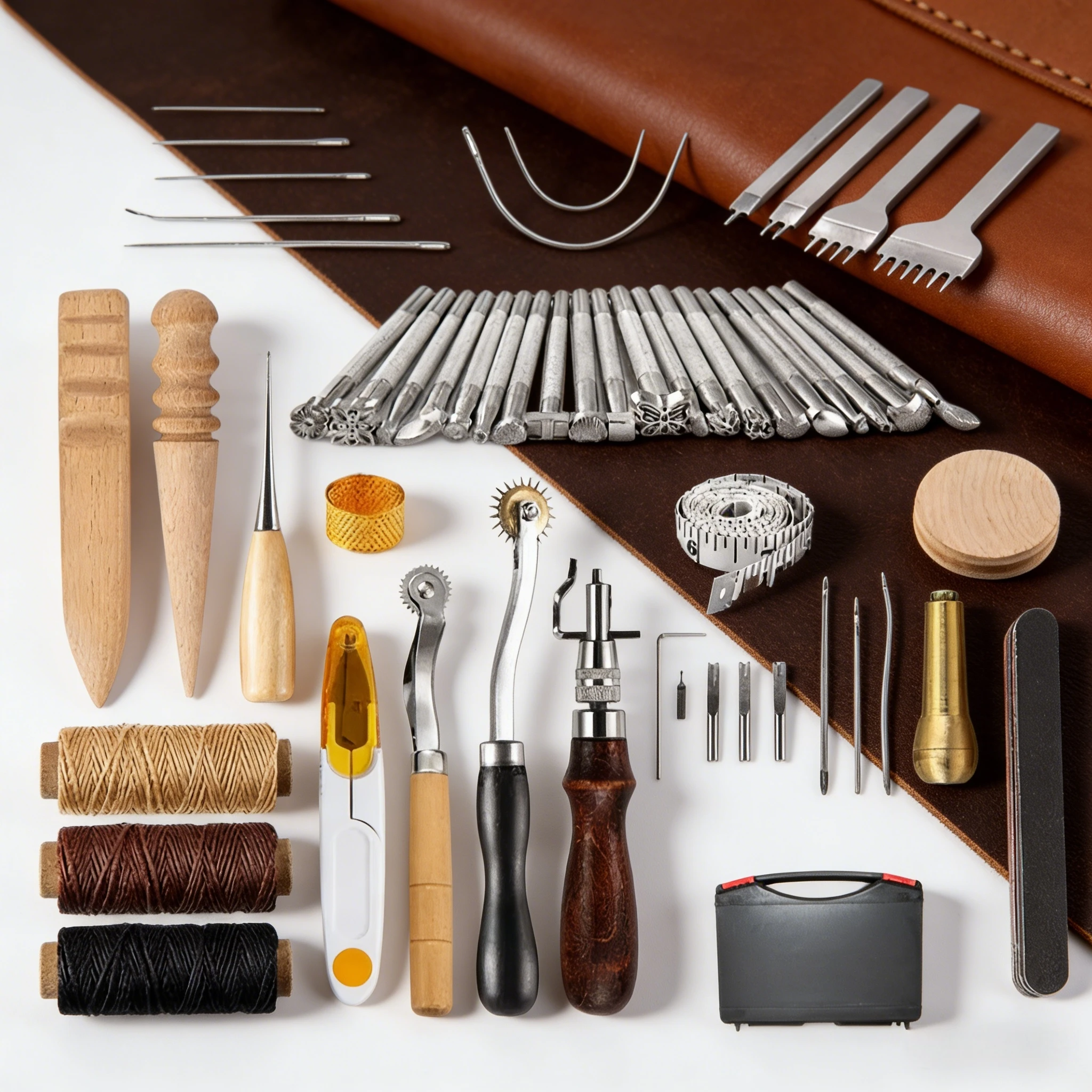 DIY Leather Tool Set, Wooden Wedge Punching, Sewing Thread Embossing, Shoe Making, Leather Repair Equipment
DIY Leather Tool Set, Wooden Wedge Punching, Sewing Thread Embossing, Shoe Making, Leather Repair Equipment