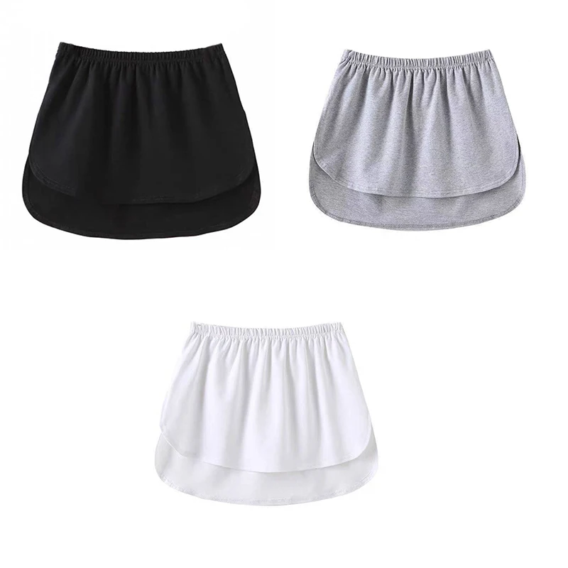 Stylish Elastic Waist Mini Skirt Women Girls Casual Solid Color Stretchy Fake Top Lower Sweep Hemline Skirt Splitting Underskirt
Stylish Elastic Waist Mini Skirt Women Girls Casual Solid Color Stretchy Fake Top Lower Sweep Hemline Skirt Splitting Underskirt