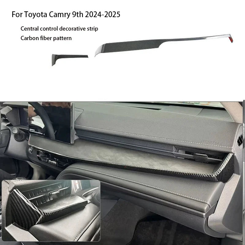 For Toyota Camry 9th Gen XV80 2024-2025 Center Console Trim Instrument Panel Air Vent Frame Dashboard Sticker Modification Part
For Toyota Camry 9th Gen XV80 2024-2025 Center Console Trim Instrument Panel Air Vent Frame Dashboard Sticker Modification Part