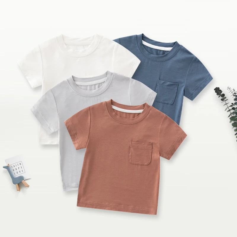 2023 Baby Clothes Boys Tops Bamboo Fabric T shirts Toddler Summer Short Sleeves Solid Infant Outfits 3-36M
2023 Baby Clothes Boys Tops Bamboo Fabric T shirts Toddler Summer Short Sleeves Solid Infant Outfits 3-36M
