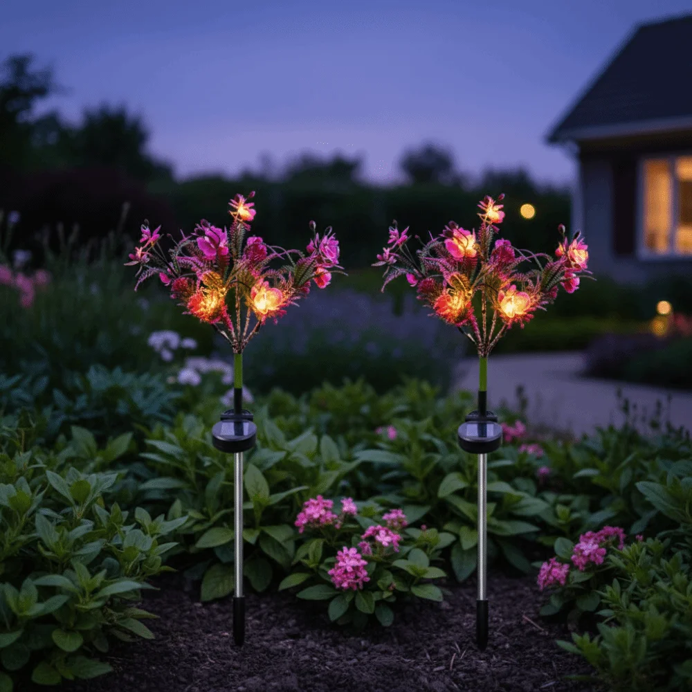 Solar Powered Solar Butterfly Lamp New Model Decorative Light Solar Flower Lamp Floor Lamp Waterproof IP65 Outdoor Floor Lamp
Solar Powered Solar Butterfly Lamp New Model Decorative Light Solar Flower Lamp Floor Lamp Waterproof IP65 Outdoor Floor Lamp