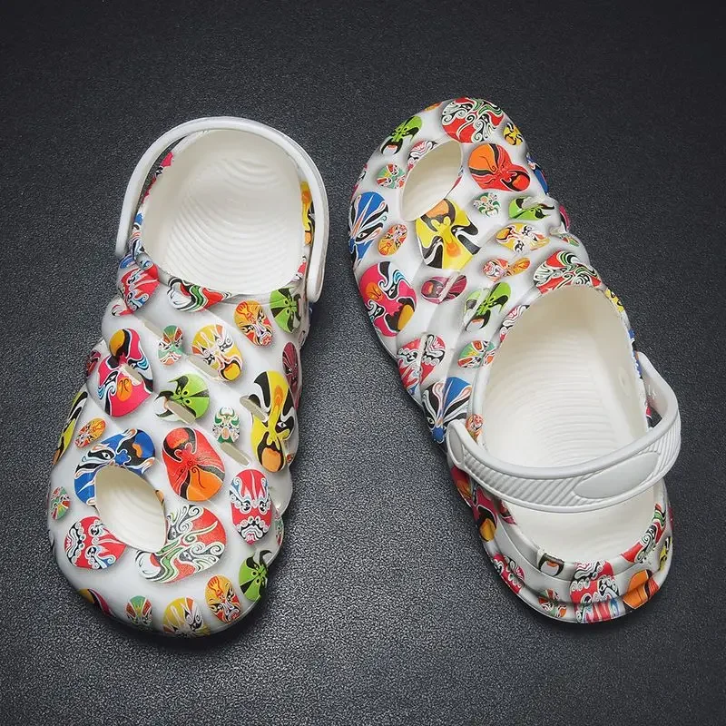 Мужские тапочки, пляжные тапочки на платформе с отверстием, мужская обувь из ПВХ, стиль 2025, оригинальные дизайнерские роскошные забавные удобные трендовые повседневные шлепанцы Y2k
Мужские тапочки, пляжные тапочки на платформе с отверстием, мужская обувь из ПВХ, стиль 2025, оригинальные дизайнерские роскошные забавные удобные трендовые повседневные шлепанцы Y2k