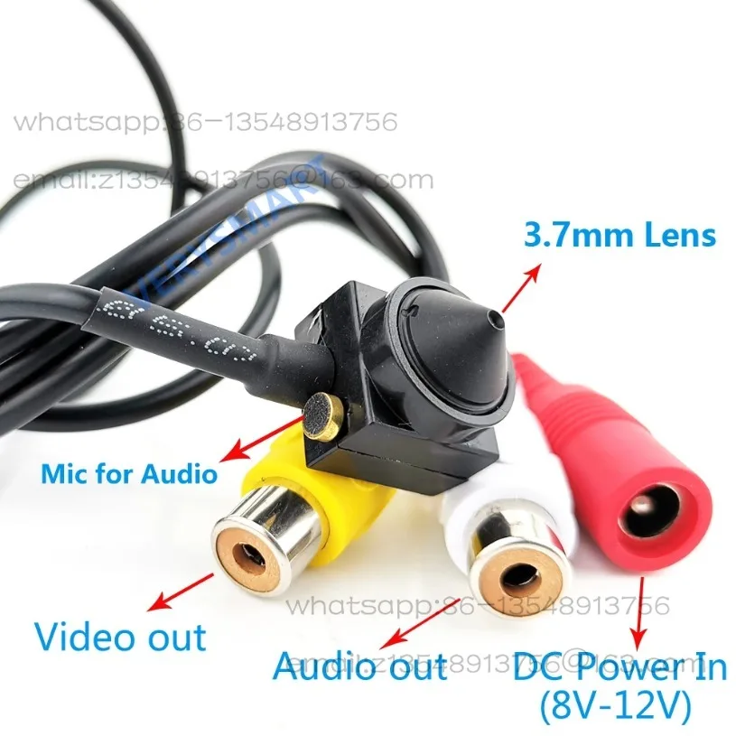 1080P HD 4-in-1 Coaxial Surveillance Camera 2 Million Pixel Video Signal Connected to Video Recorder
1080P HD 4-in-1 Coaxial Surveillance Camera 2 Million Pixel Video Signal Connected to Video Recorder