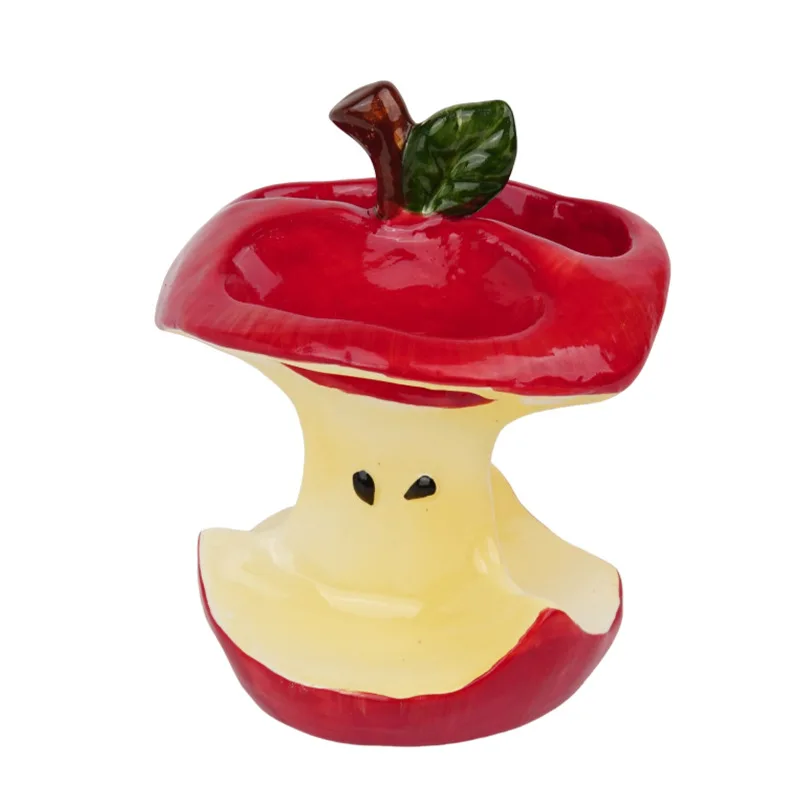 Highly Attractive Apple-Shaped Ceramic Toothbrush Holder with Drainage for Bathroom Vanity, Creative Bathroom Accessory
Highly Attractive Apple-Shaped Ceramic Toothbrush Holder with Drainage for Bathroom Vanity, Creative Bathroom Accessory