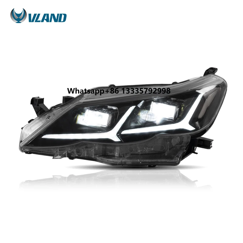 VLAND Full LED Front Head Lamp With Sequential Turning Signal Head Light Headlights 2009-2011 2012 2013 for Toyota Mark X Reiz
VLAND Full LED Front Head Lamp With Sequential Turning Signal Head Light Headlights 2009-2011 2012 2013 for Toyota Mark X Reiz