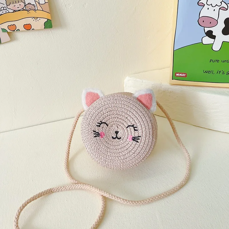 1pcs Summer Crossbody Phone Bag Cute Cat Pattern Straw Beach Shoulder Bag Lightweight Fashion travel tote bag
1pcs Summer Crossbody Phone Bag Cute Cat Pattern Straw Beach Shoulder Bag Lightweight Fashion travel tote bag