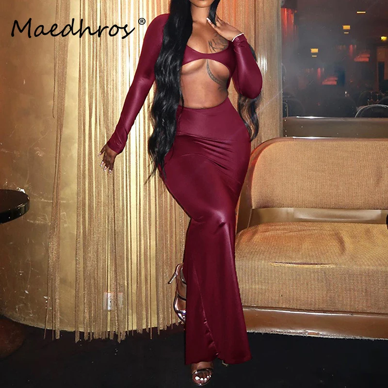 Long Sleeve Square Neck Hollow Out Female Sexy Bodycon Maxi Dress Fall Women Fashion Streetwear Party Dress Nightclub Clothes
Long Sleeve Square Neck Hollow Out Female Sexy Bodycon Maxi Dress Fall Women Fashion Streetwear Party Dress Nightclub Clothes