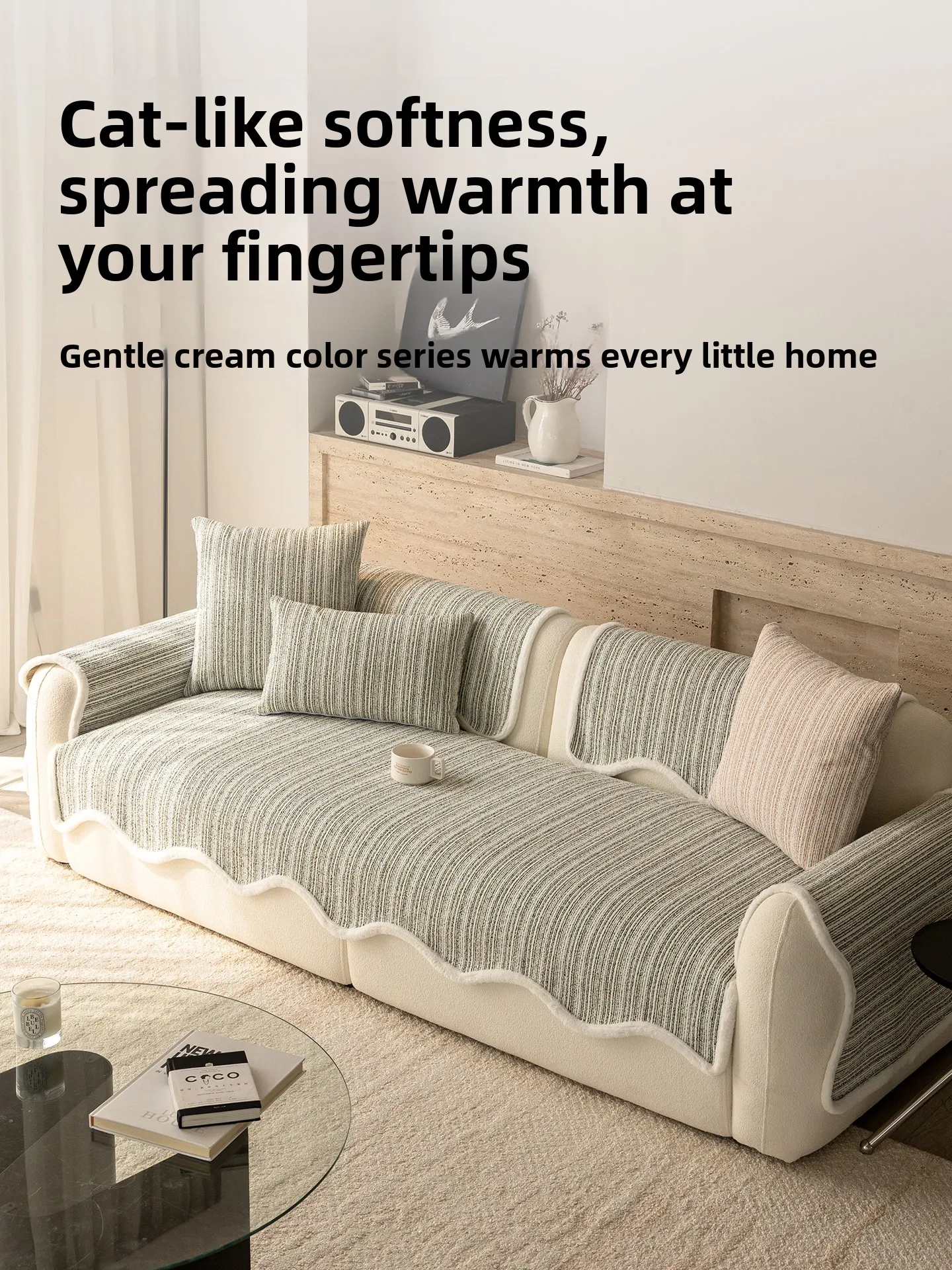 Universal Four Seasons Snowy Wave Anti-Slip Sofa Cushion Style Sofa Cover Cloth Modern Luxury Home Textile
Universal Four Seasons Snowy Wave Anti-Slip Sofa Cushion Style Sofa Cover Cloth Modern Luxury Home Textile