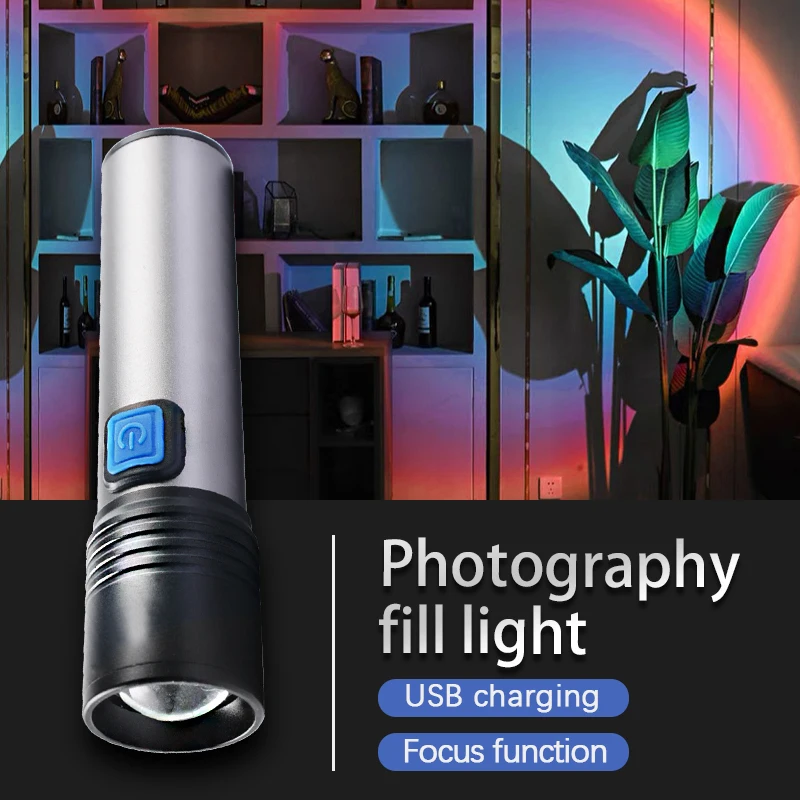Small Flashlight Mini Student Night Lighting Flashlight Usb Rechargeable Home Outdoor Led Flashlight
Small Flashlight Mini Student Night Lighting Flashlight Usb Rechargeable Home Outdoor Led Flashlight