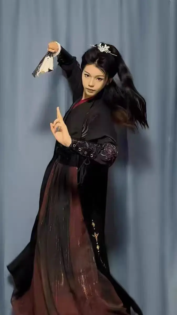 Black Wuxia Martial Hanfu Men Women Traditional Chinese Embroidered Suits Halloween Swordsman Cosplay Costume Male Large Size
Black Wuxia Martial Hanfu Men Women Traditional Chinese Embroidered Suits Halloween Swordsman Cosplay Costume Male Large Size